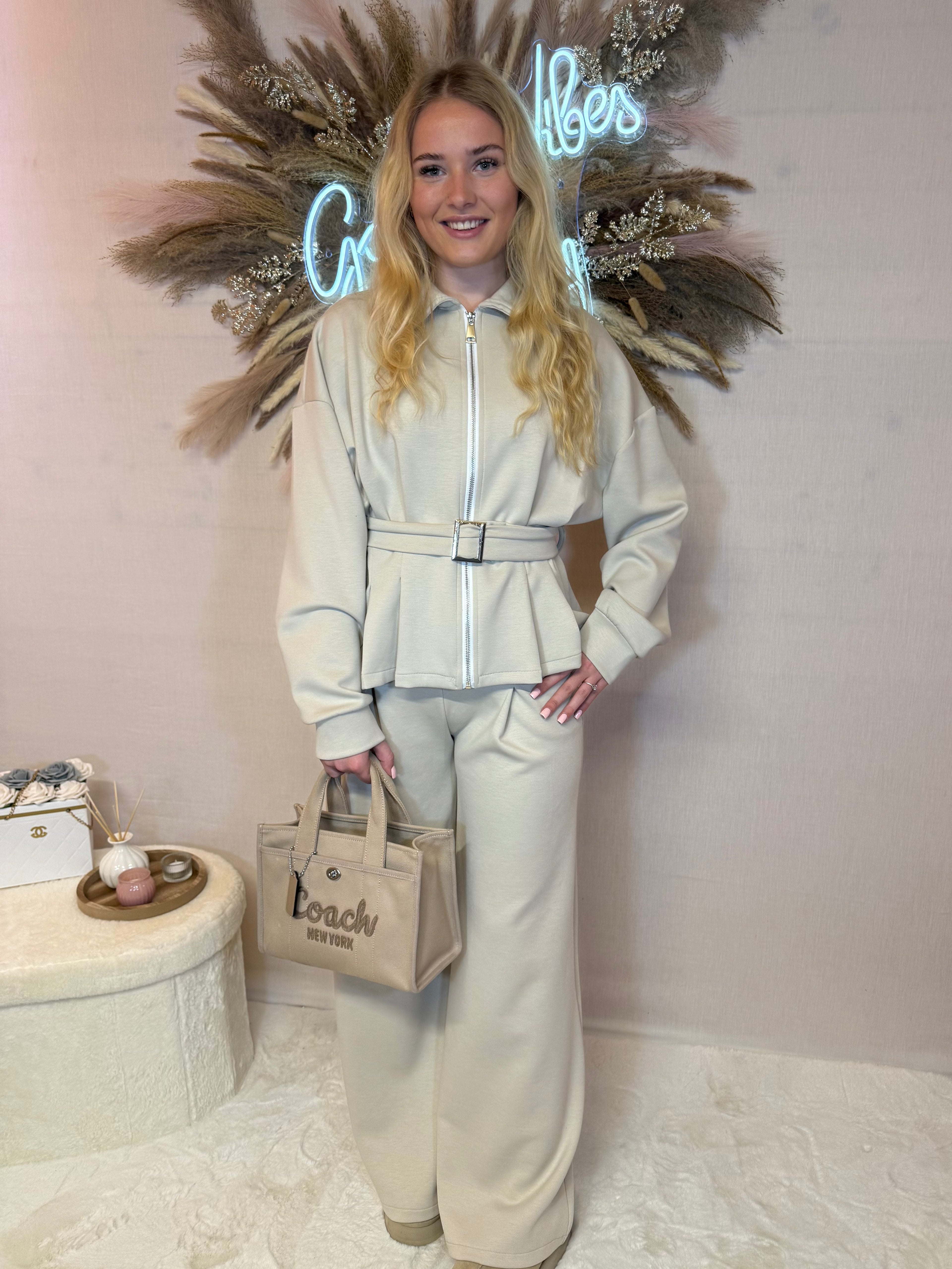 Zipped Loungewear set