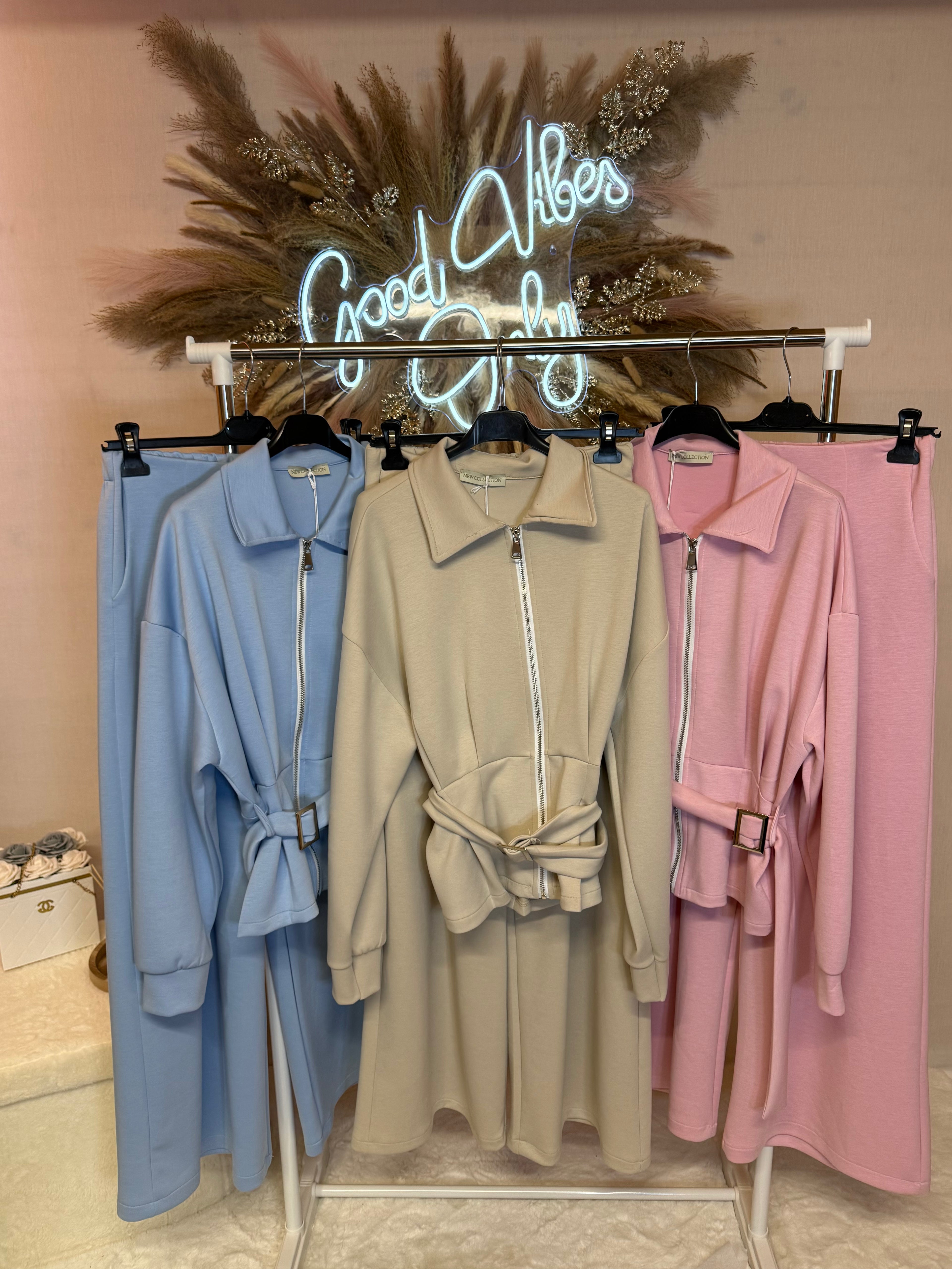 Zipped Loungewear set